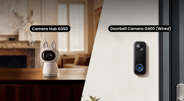 Camera Hub G350 và Doorbell Camera G400 Wired — camera Matter đầu tiên và chuông cửa thông minh Aqara