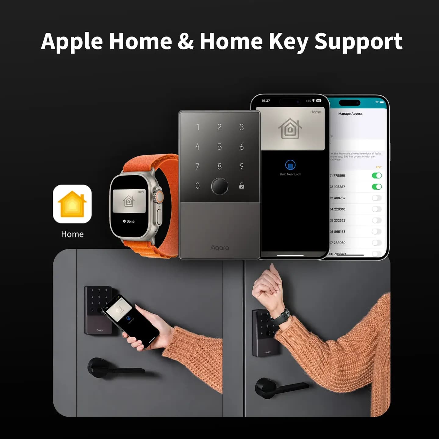 Aqara Smart Lock U100 — Hình 4