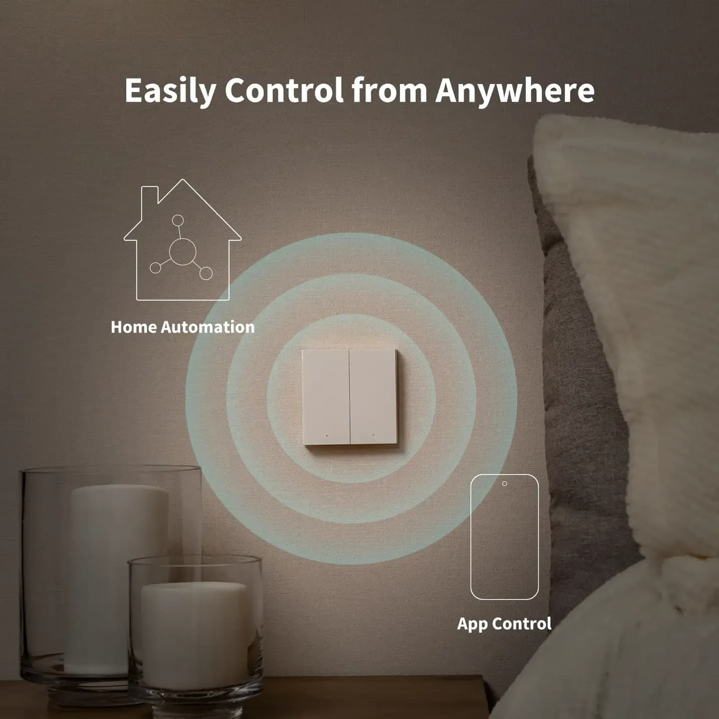 Aqara Smart Wall Switch H1 EU No Neutral — Hình 6