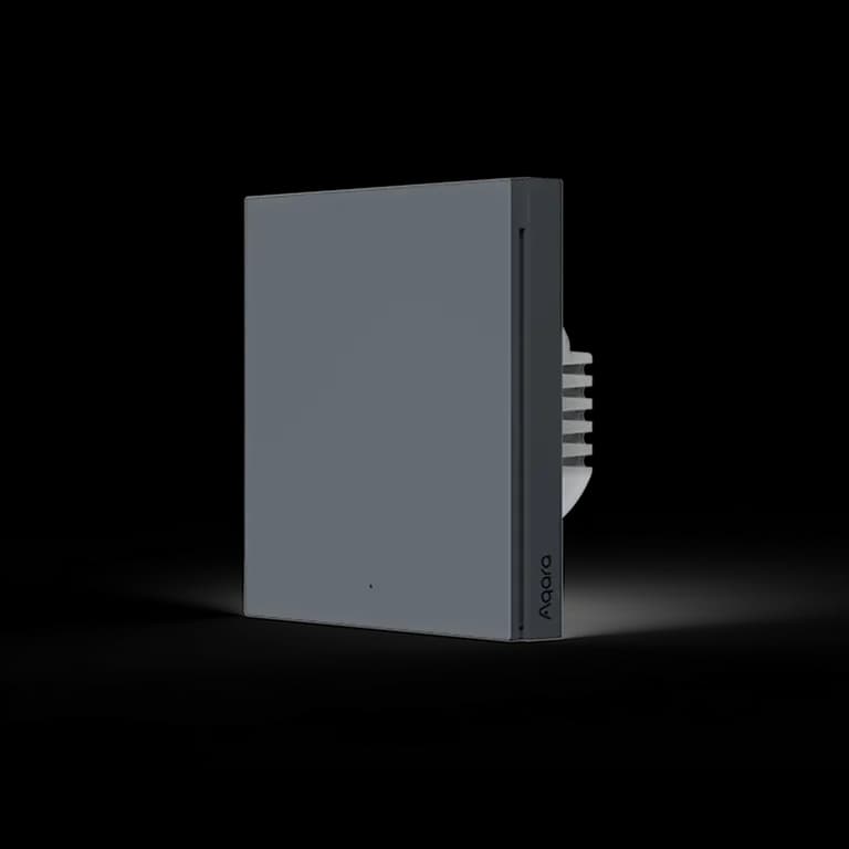 Aqara Smart Wall Switch H1 EU No Neutral Grey — Hình chính