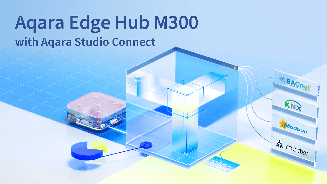 Aqara Edge Hub M300 hub chuyên nghiệp đa giao thức Zigbee Thread Matter KNX